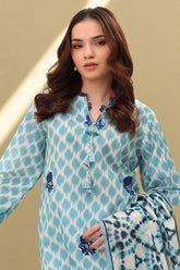 Zellbury Unstitched 2 Piece Lawn Vol-04 Collection'2025-WUS-0374